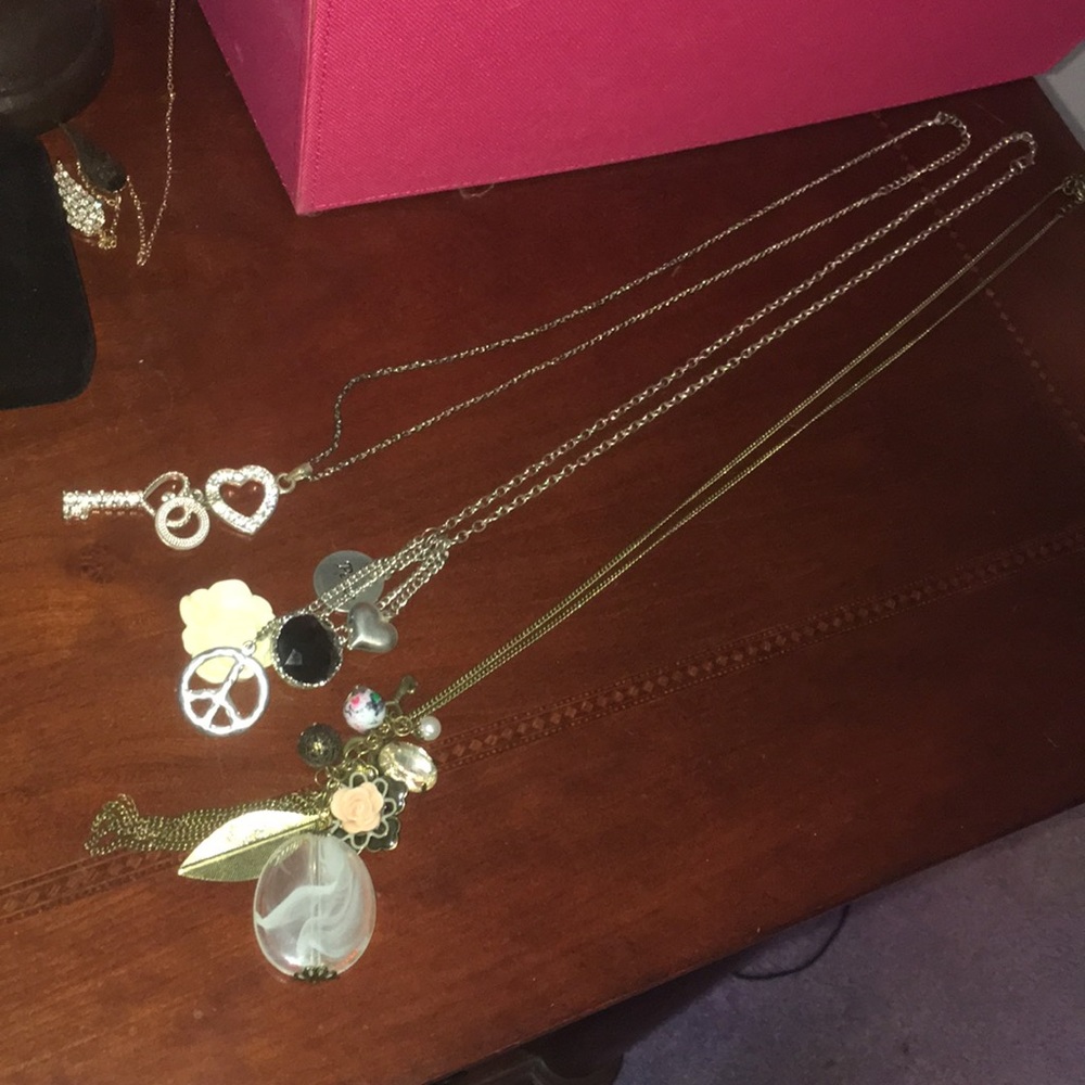 Long Dangly Necklaces (3) includes All